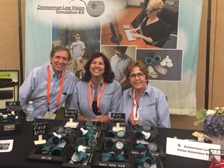George, Sandy, and Maureen at the LVSK Booth